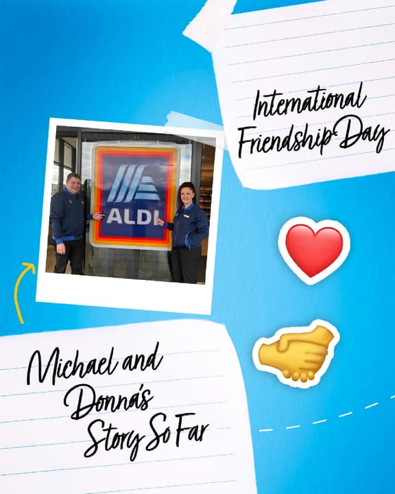 Captured Aldi creative