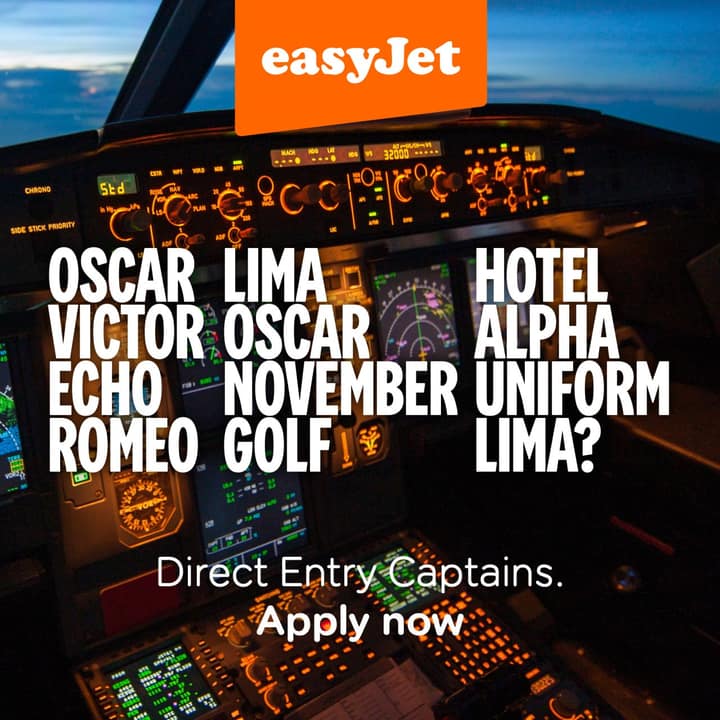 Captured EasyJet creative