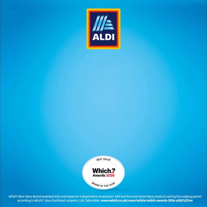 Captured Aldi creative