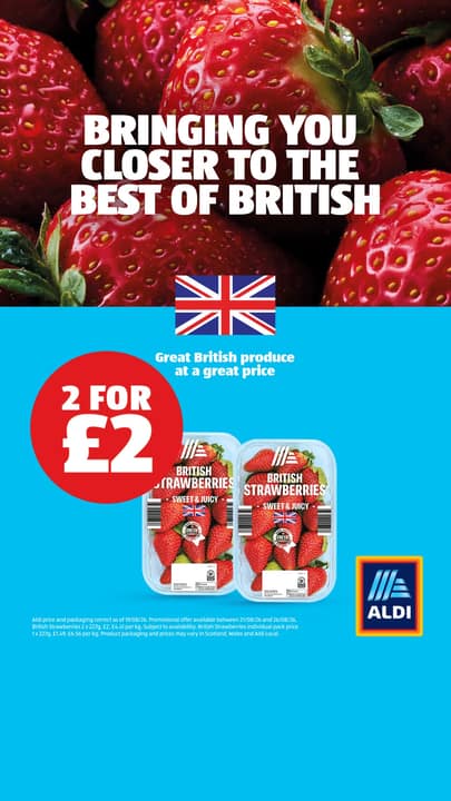 Captured Aldi creative