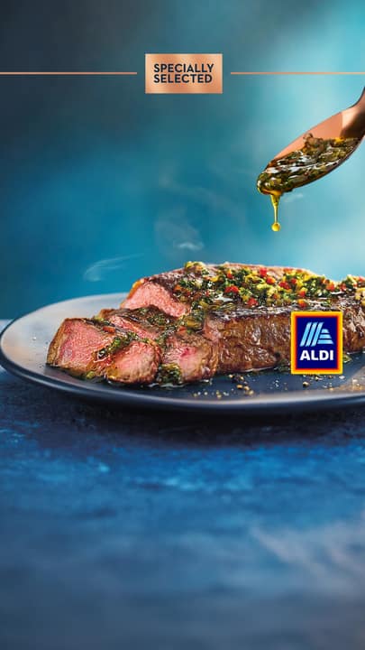 Captured Aldi creative