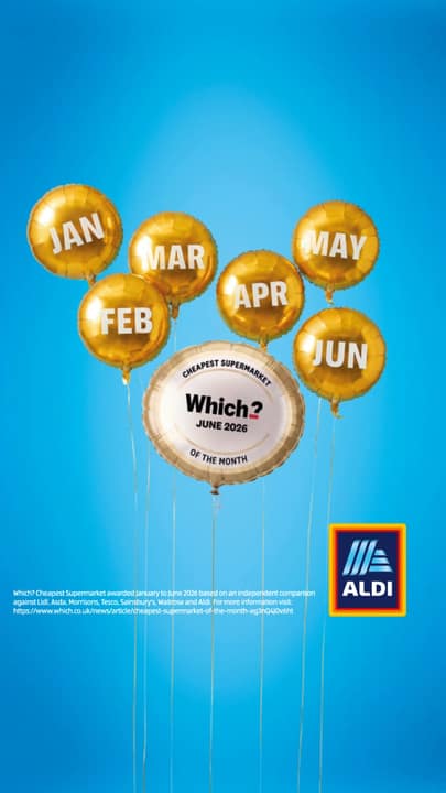 Captured Aldi creative