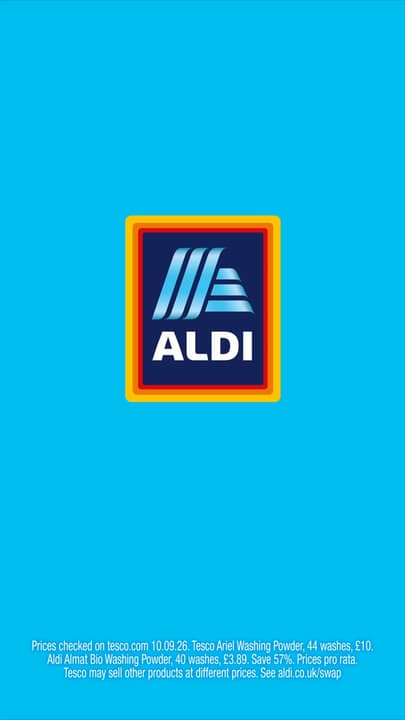 Captured Aldi creative