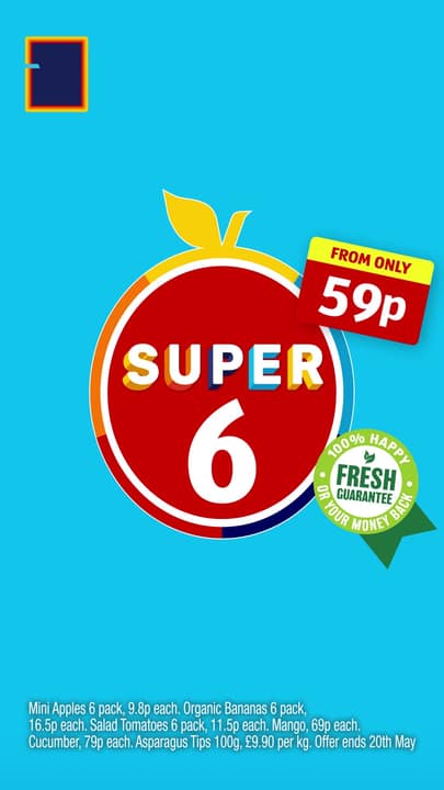 Captured Aldi creative