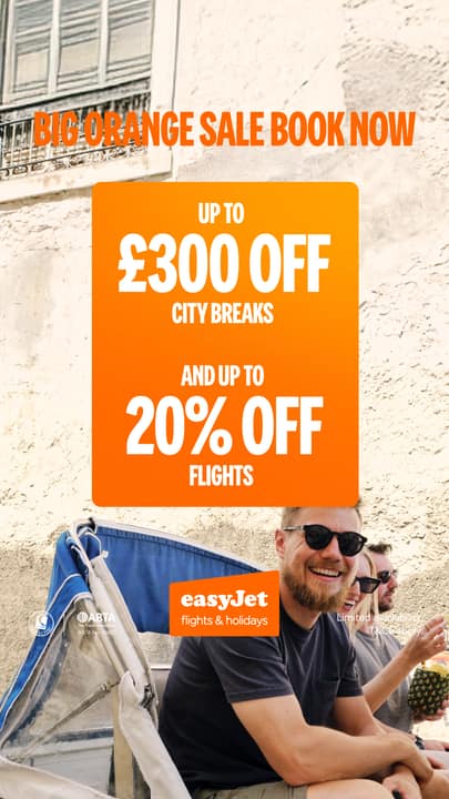 Captured EasyJet creative