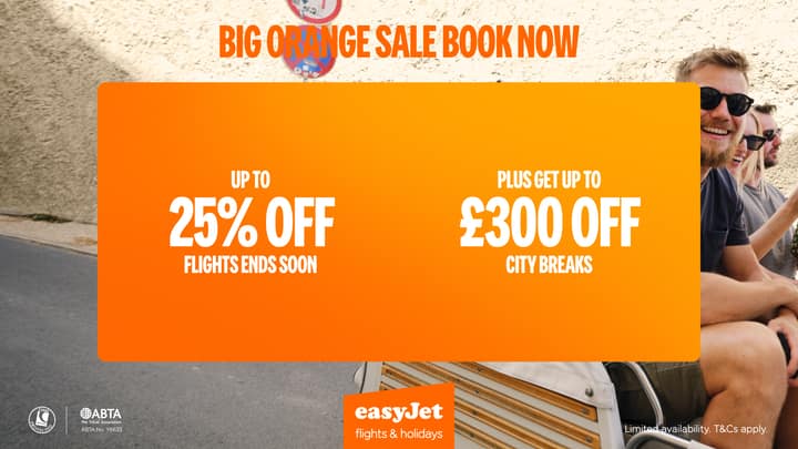 Captured EasyJet creative