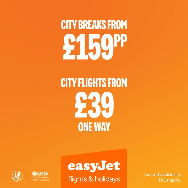Captured EasyJet creative
