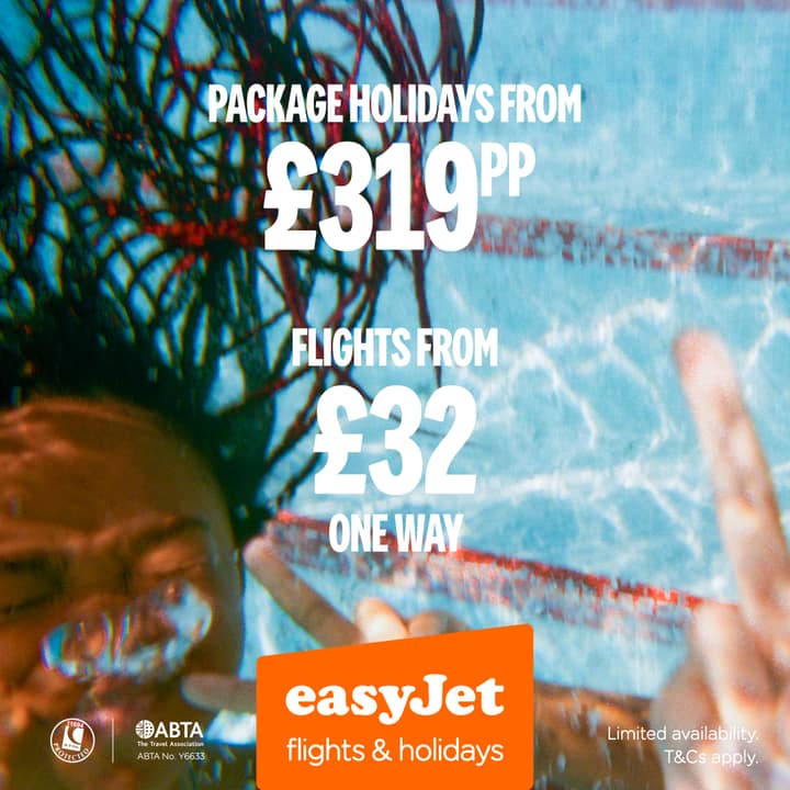 Captured EasyJet creative