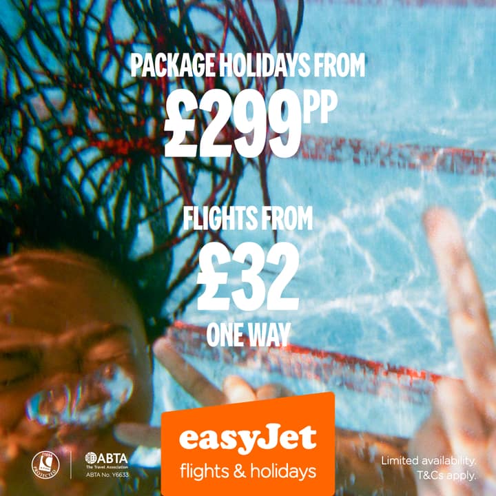 Captured EasyJet creative