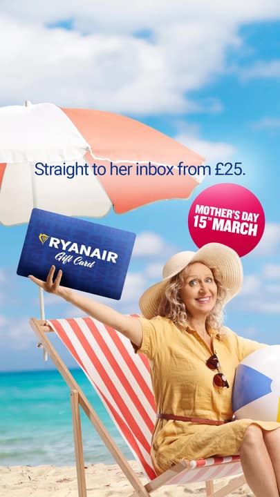 Captured Ryanair creative