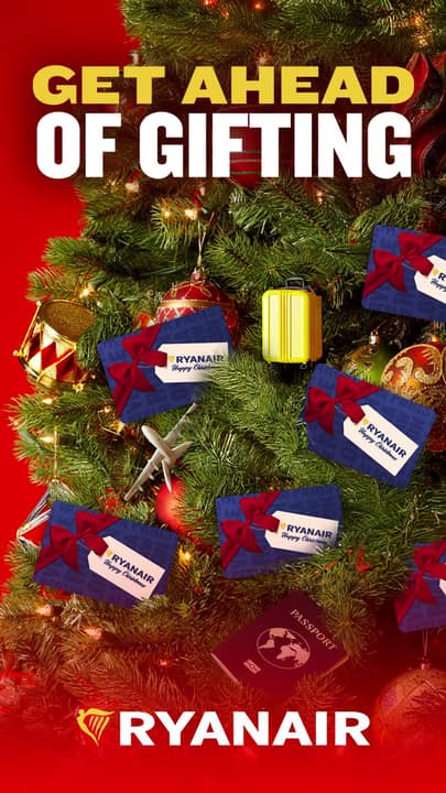 Captured Ryanair creative