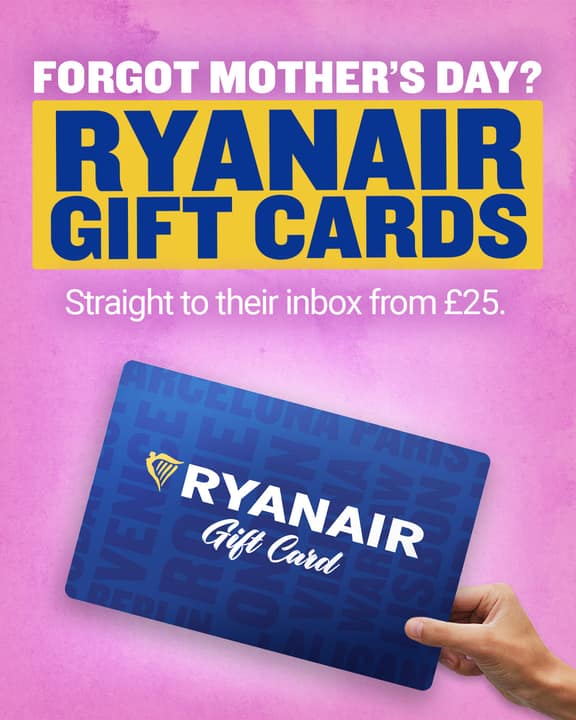 Captured Ryanair creative