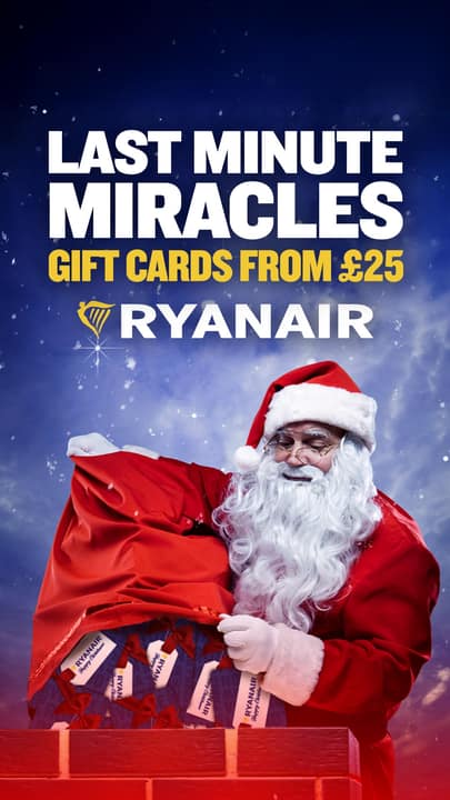 Captured Ryanair creative