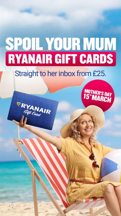 Captured Ryanair creative